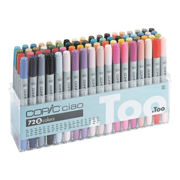 COPIC� Ciao Set van 72 COPIC&reg; Ciao B lay-out-markers