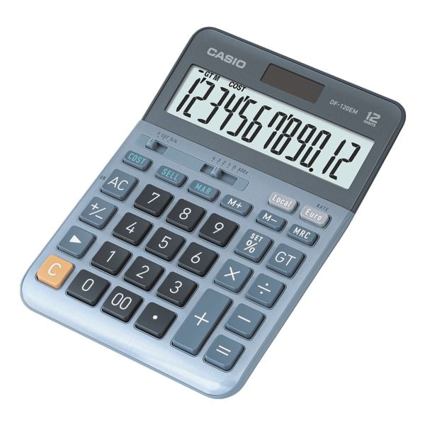 CASIO Bureaurekenmachine �DF-120EM�