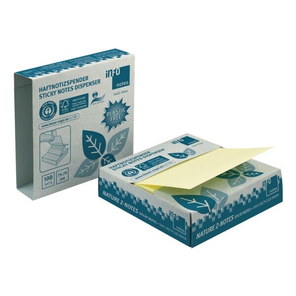 inFO verdeler voor herkleefbare notes recycling inkl. Z-Noten, 100 bladen (totaal)
