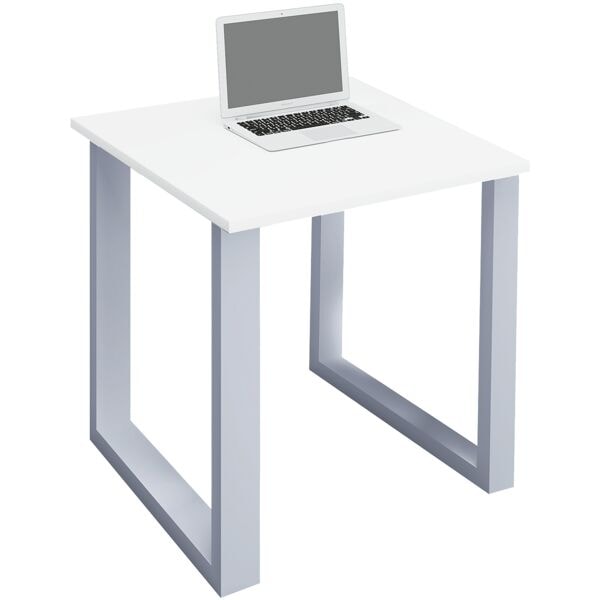 Vcm Bureau �Lona� 80 cm, beugel-poot wit