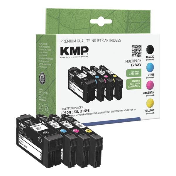KMP Inkt-set voor Epson 35XL (T3596)