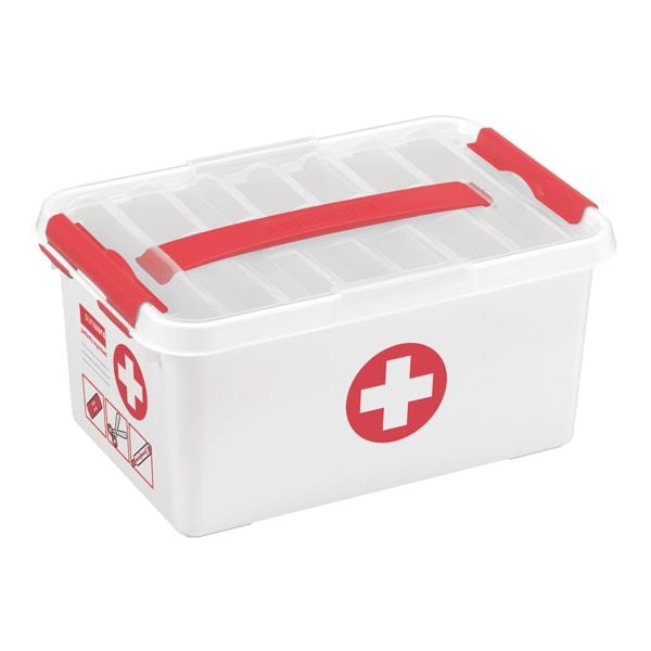 sunware Opbergbox the Q-line First Aid 6 Liter
