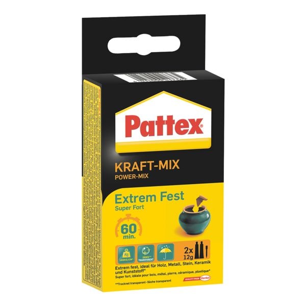 Pattex Tweecomponentenlijm Kraft-Mix - Extreem sterk