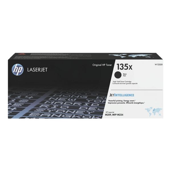 HP Printcassette �W1350X� HP 135X zwart