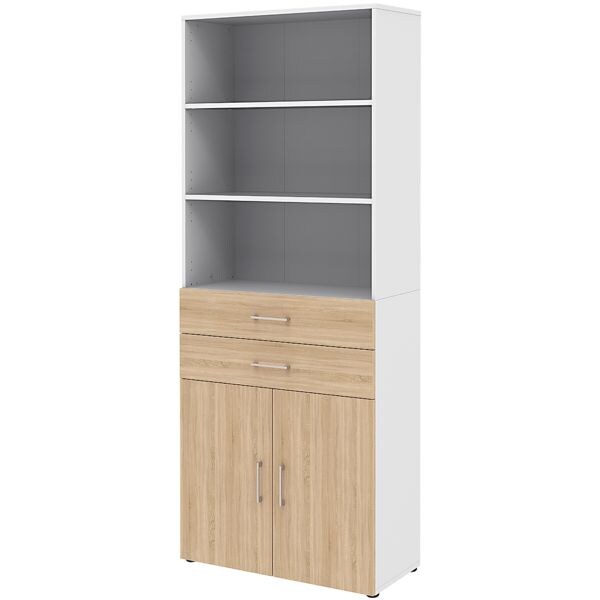 röhr Kast »Direct Office 2« 80 cm breed 6 OH 2 laden 2 deuren