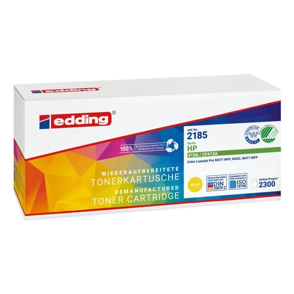 edding Toner vervangt HP 410A (CF412A) geel