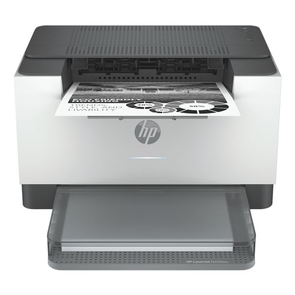 HP LaserJet M209dw Laserprinter, A4 Zwart/wit laserprinter met WLAN en LAN - HP Instant-Ink geschikt