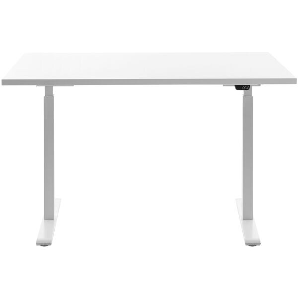 Topstar In hoogte verstelbaar bureau (mechanisch) Topstar Office 120 cm, T-poot wit