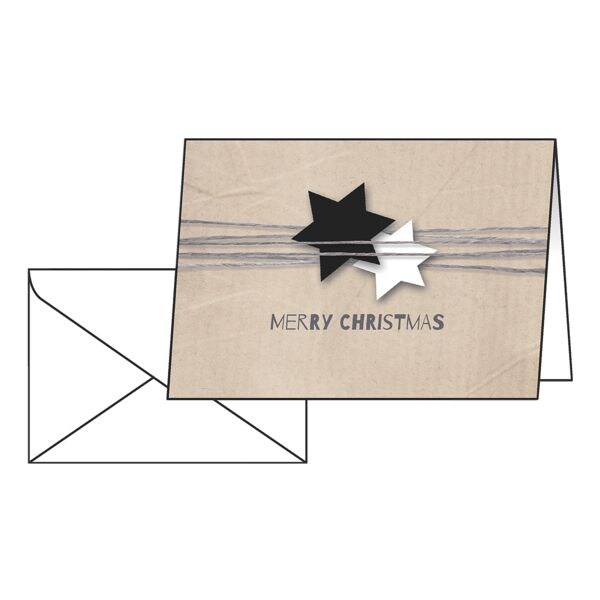 kerstkaarten SIGEL Kerstkaarten incl. enveloppen 220g, A6, met envelop, 25 stuk(s)