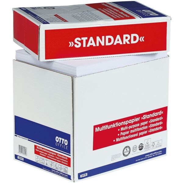 Maxi-box multifunctioneel printpapier A4 OTTO Office standaard - 2500 bladen (totaal), 80g/qm