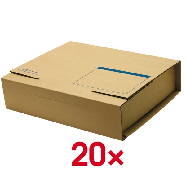 vouwdoos met insteek kleppen 293/357/91 mm Elba