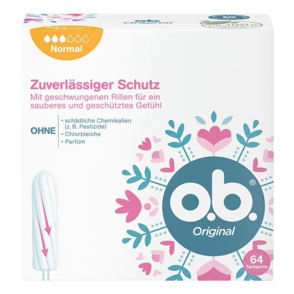 o.b. Tampons Original Normal, 64 stuks