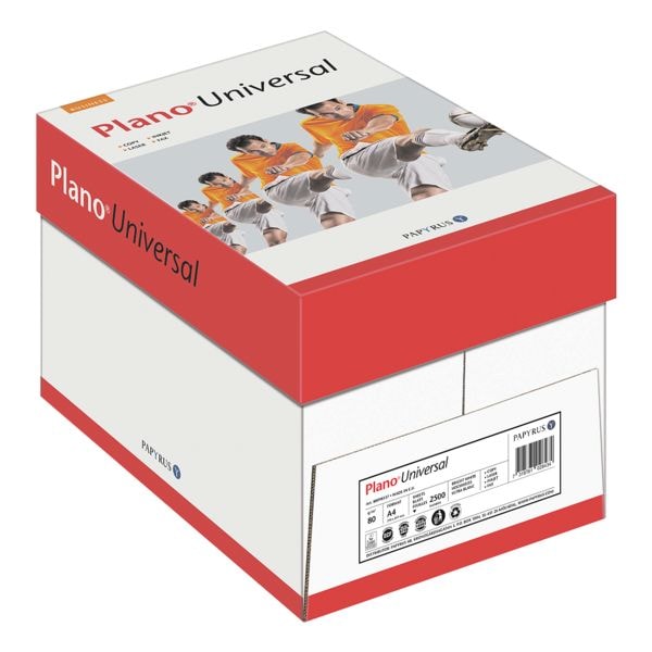 Kopieerpapier A4 Plano Universal - 2500 bladen (totaal)