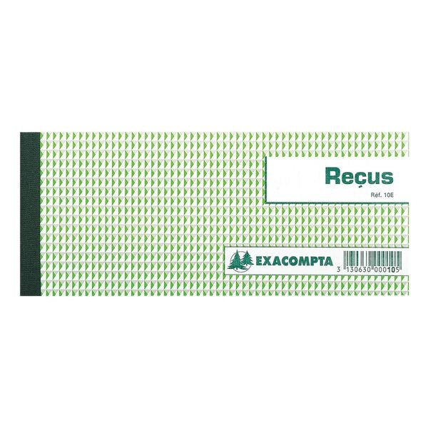 EXACOMPTA Formulierenblok kasbewijs Frans