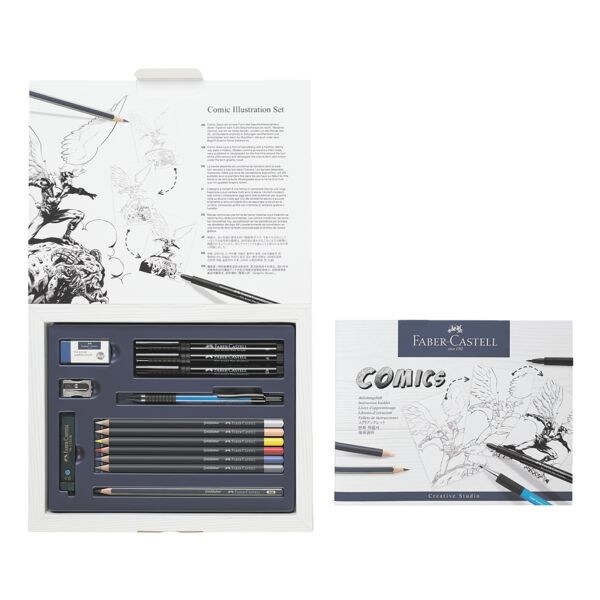 Faber-Castell Comic illustratie set 15 stuks