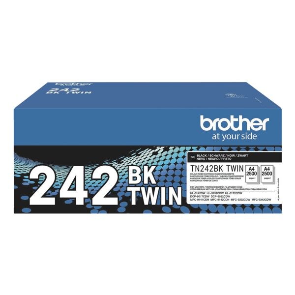 Brother Doppelpack toner TN-242BK