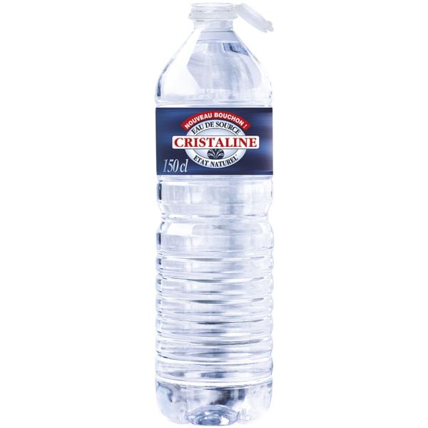 CRISTALINE 6 flessen plat mineraal water Cristaline 1,5 liter