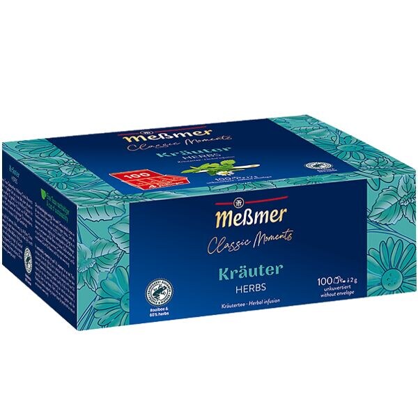 Memer Kruidenthee Classic Moments Kruter  kop portie, 100 stuks