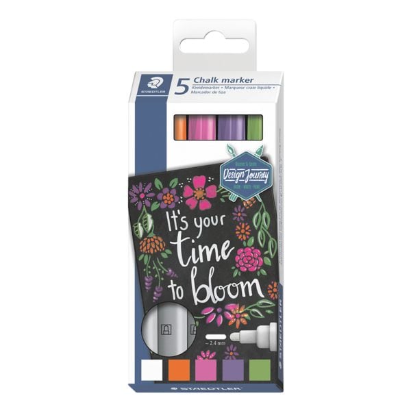 STAEDTLER Krijtmarker Lumocolor chalk marker 344-C5