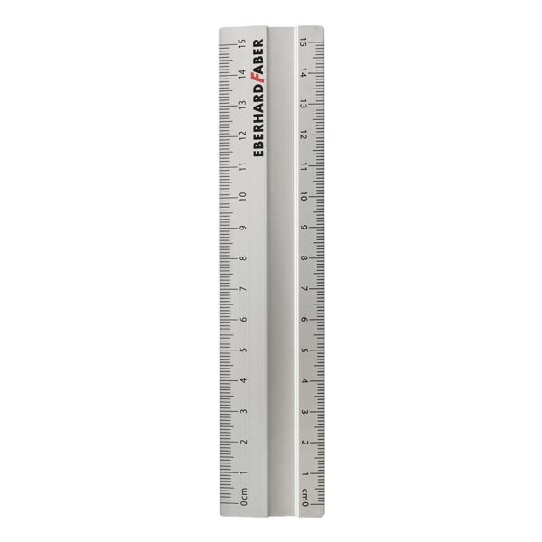 EBERHARD FABER Aluminiumliniaal 15 cm EBERHARD FABER Aluminiumliniaal 15 cm