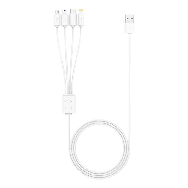 Xlayer 4in1 USB-kabel Octopus 1,5 m