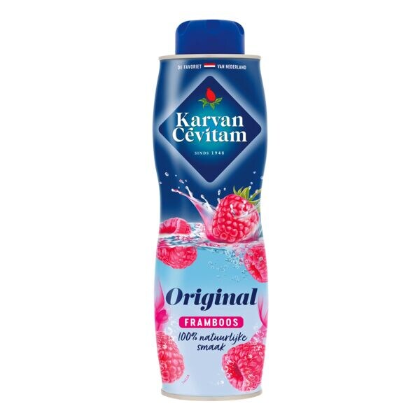 Karvan Cévitam 6 flessen siroop »framboos« 600 ml Karvan Cévitam 6 flessen siroop »framboos« 600 ml