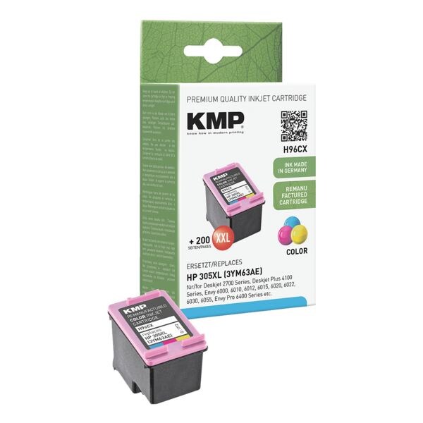 KMP Inktpatroon vervangt Hewlett Packard 305 XL (3YM63AE)