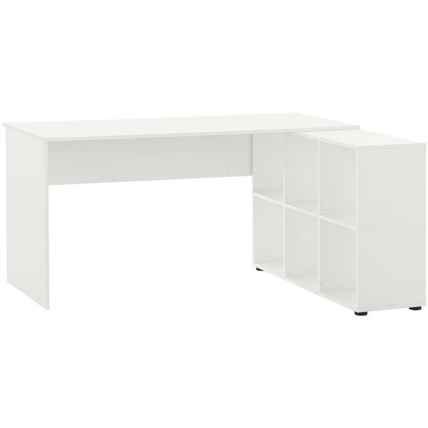Mbelpartner compact bureau Serie 400 150 cm, vol onderstel