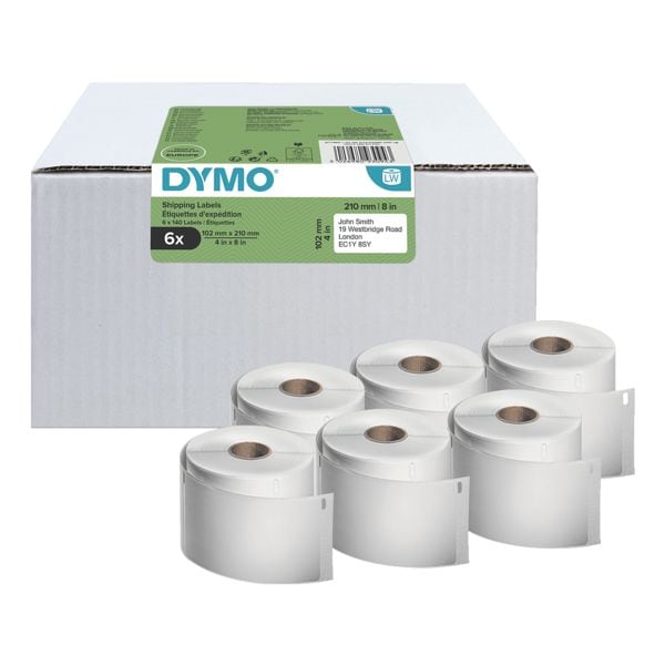 DYMO Pak van 6 LabelWriter retouretiketten 2177565