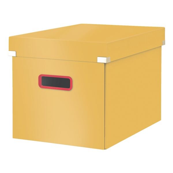 LEITZ Opberg- en transportbox Click & Store Cosy Cube groot / kubusvormig