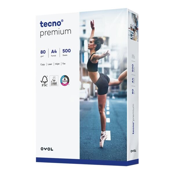 Multifunctioneel printpapier A4 tecno Premium - 500 bladen (totaal)