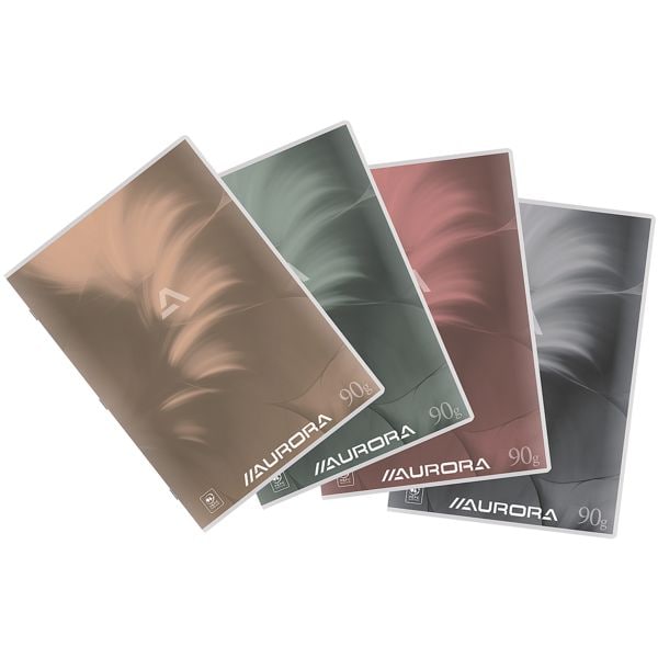 Schriften �Writing 90� A4 vierkant 4 x 8 mm