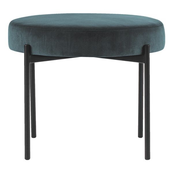 meet Ronde bank Gaia met fluwelen bekleding