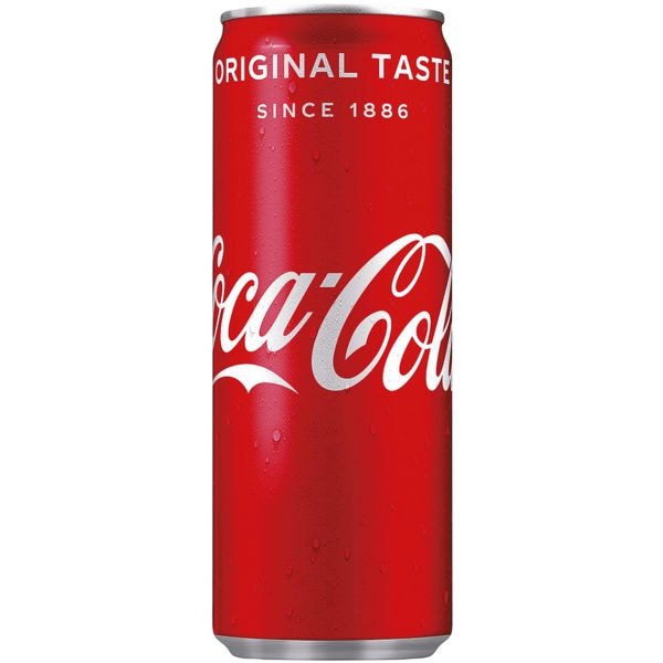 Coca Cola Pak met 24 blikjes frisdrank Original 250 ml
