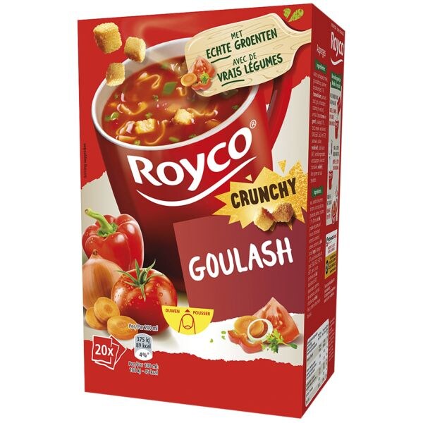 ROYCO 20 zakjes instantsoep Goulash