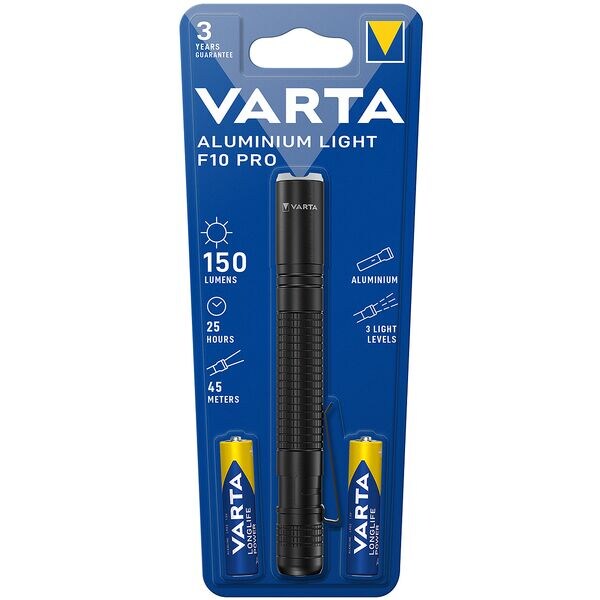 Varta Zaklamp �Aluminium Light F10 Pro�