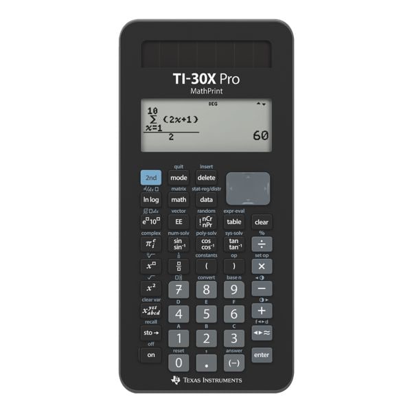 Texas Instruments Zakrekenmachine »TI-30X Plus MathPrint«