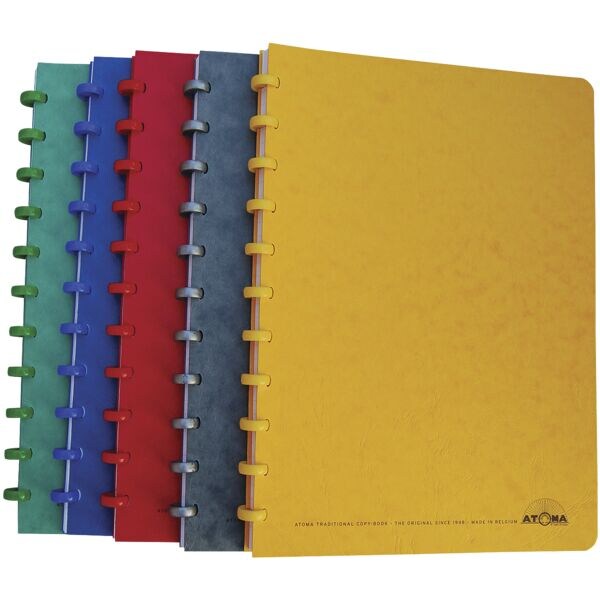 10x Atoma schoolschrift Classic A4 geruit 5 x 5 mm, zonder rand, voor alle klassen