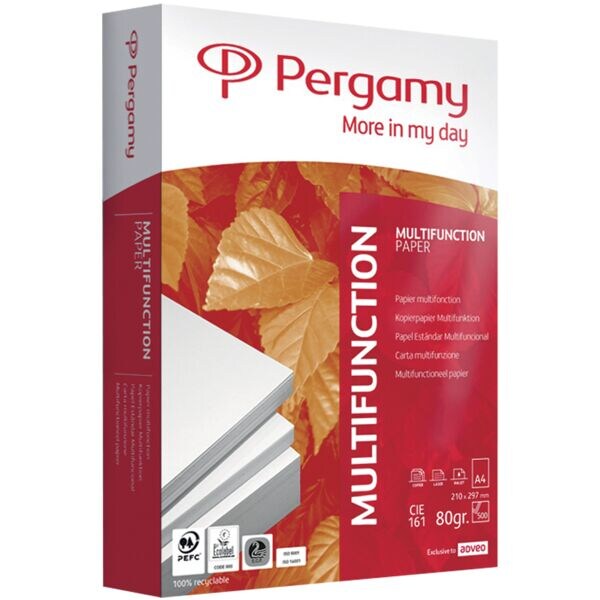 Multifunctioneel printpapier A4 Pergamy Multifunctioneel - 500 bladen (totaal), 80g/qm