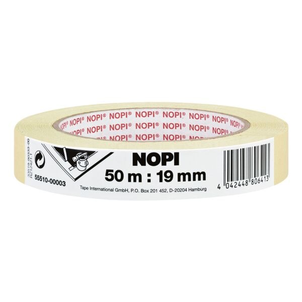 Nopi Afplaktape 50 m x 19 mm