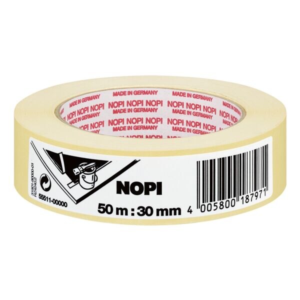 Nopi Afplaktape 50 m x 30 mm