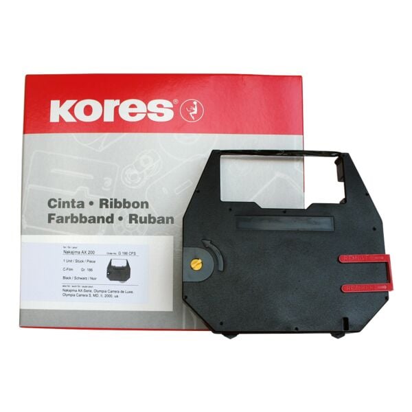 KORES Kleurenlint »G186C« zwart