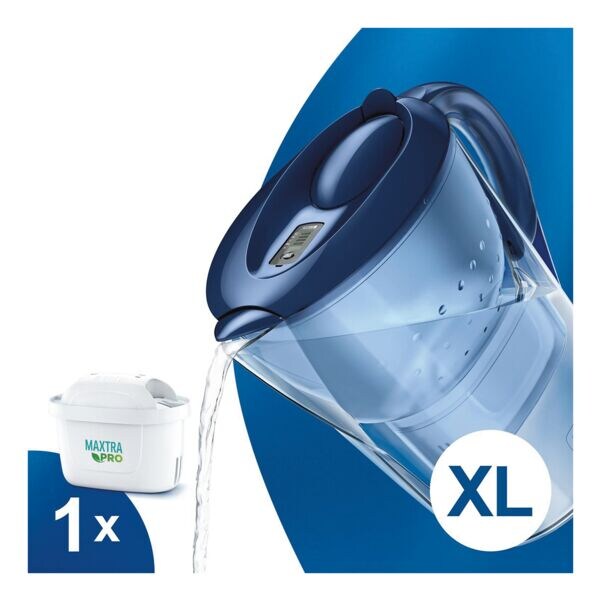 BRITA Tafelwaterfilter  Marella XL blauw 3,5 liter met MAXTRA PRO