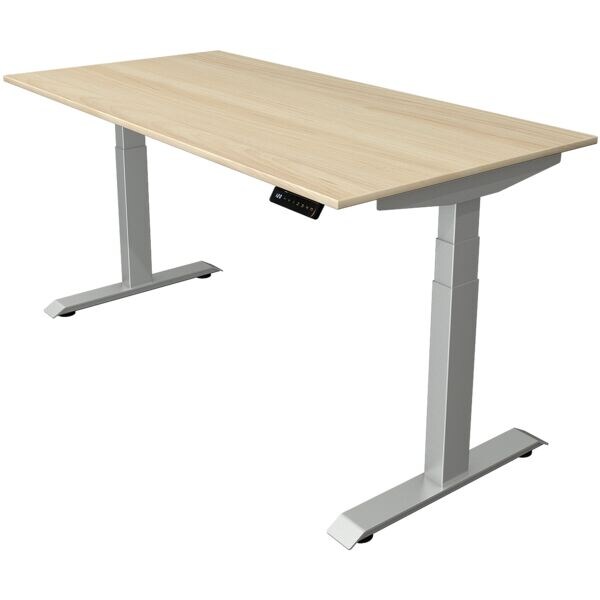 Kerkmann Zit-sta-tafel »Move 4« 160 cm, T-poot zilverkleur Kerkmann Zit-sta-tafel »Move 4« 160 cm, T-poot zilverkleur