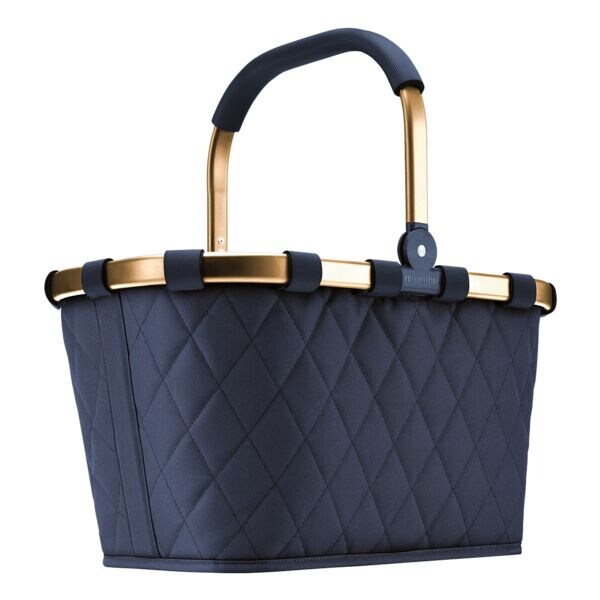 Reisenthel Winkelwagen carrybag rhombus midnight gold
