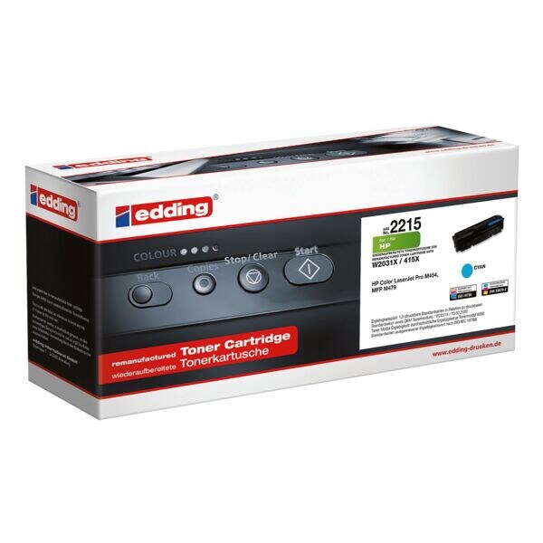 edding Toner vervangt HP »W2031X« Nr. 415X edding Toner vervangt HP »W2031X« Nr. 415X