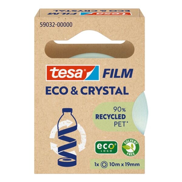 tesa Plakfolie Eco & Crystal, transparant, 1 stuk(s)