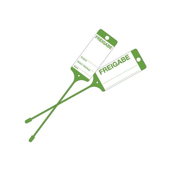 EICHNER 3x pak met 100 goederenlabels �Freigabe�