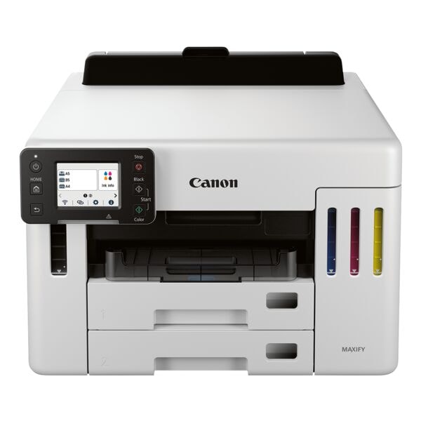 Canon MAXIFY GX5550 Inkjetprinter, A4 Kleuren inkjetprinter, 1200 x 600 dpi, met WLAN en LAN Canon MAXIFY GX5550 Inkjetprinter, A4 Kleuren inkjetprinter, 1200 x 600 dpi, met WLAN en LAN