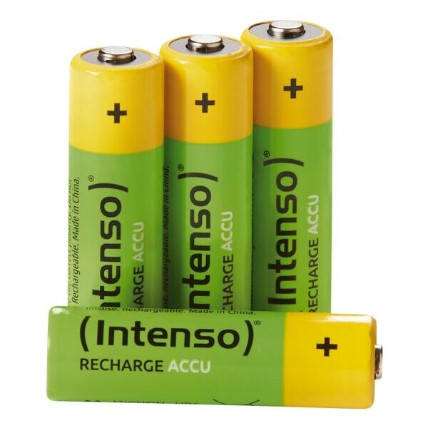 Intenso Pak met 4 oplaadbare batterijen »Energy Eco« AA / HR6 / 2600 mAh Intenso Pak met 4 oplaadbare batterijen »Energy Eco« AA / HR6 / 2600 mAh
